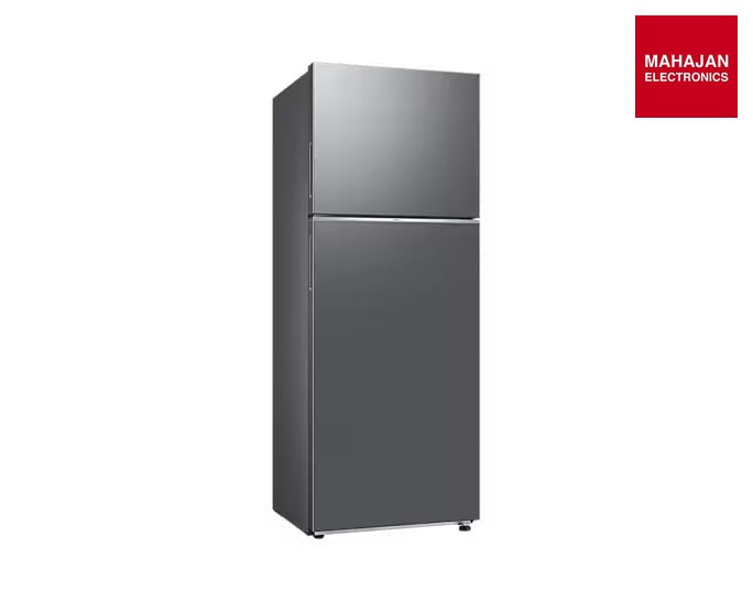 Samsung RT56HG7A61 refrigerator secondary image with Mahajan Electronics logo