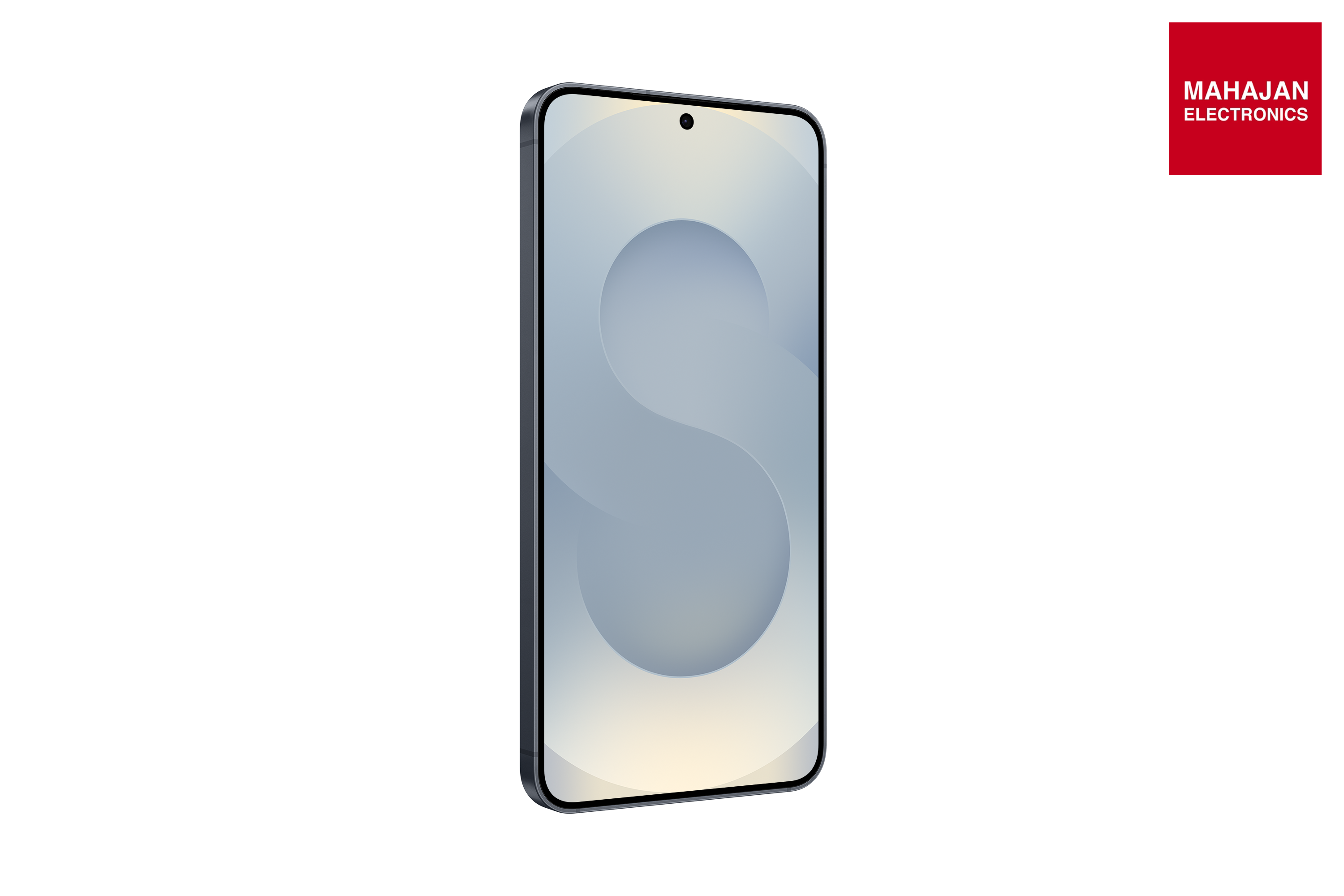 Samsung Galaxy S25 Blueblack secondary image with Mahajan Electronics logo