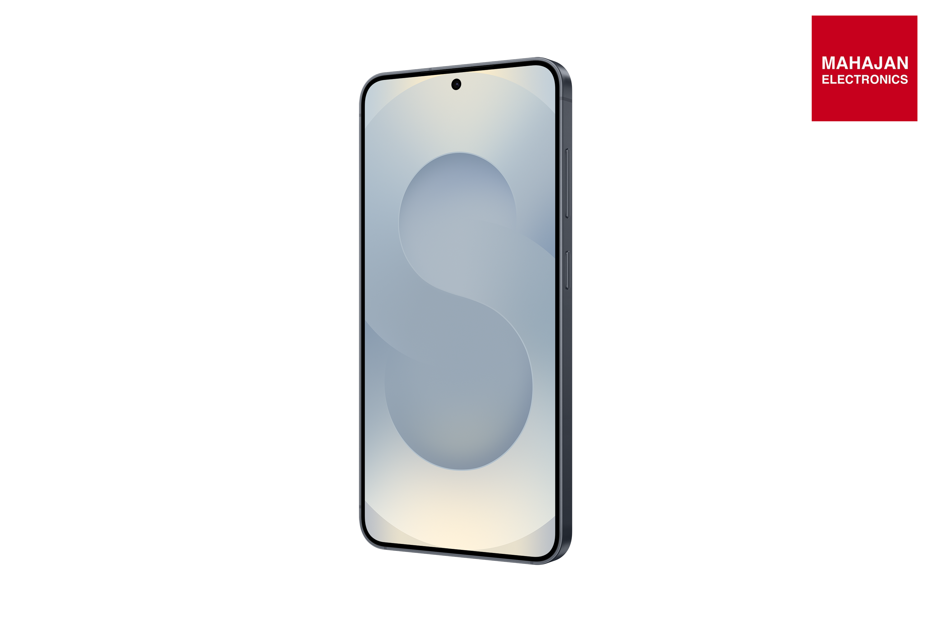 Samsung Galaxy S25 Blueblack secondary image with Mahajan Electronics logo
