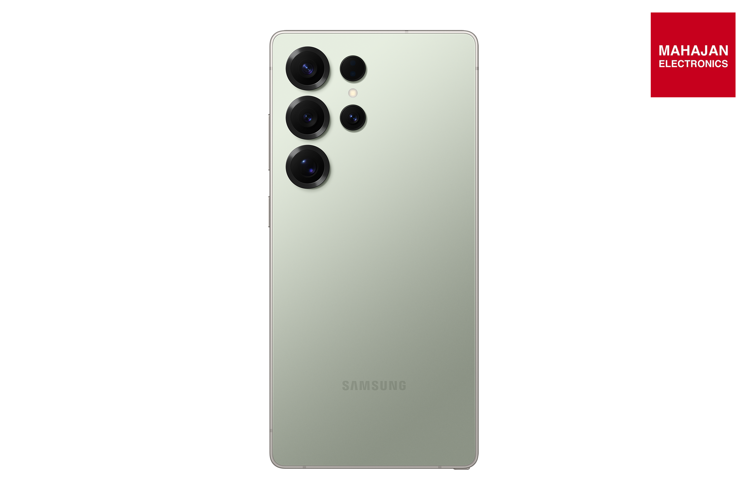 Samsung Galaxy S25 Ultra Titanium Jade Green secondary image with Mahajan Electronics logo
