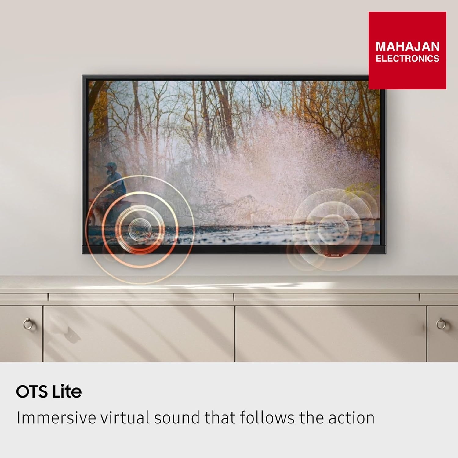 Samsung UA32H4520 television secondary image with Mahajan Electronics logo