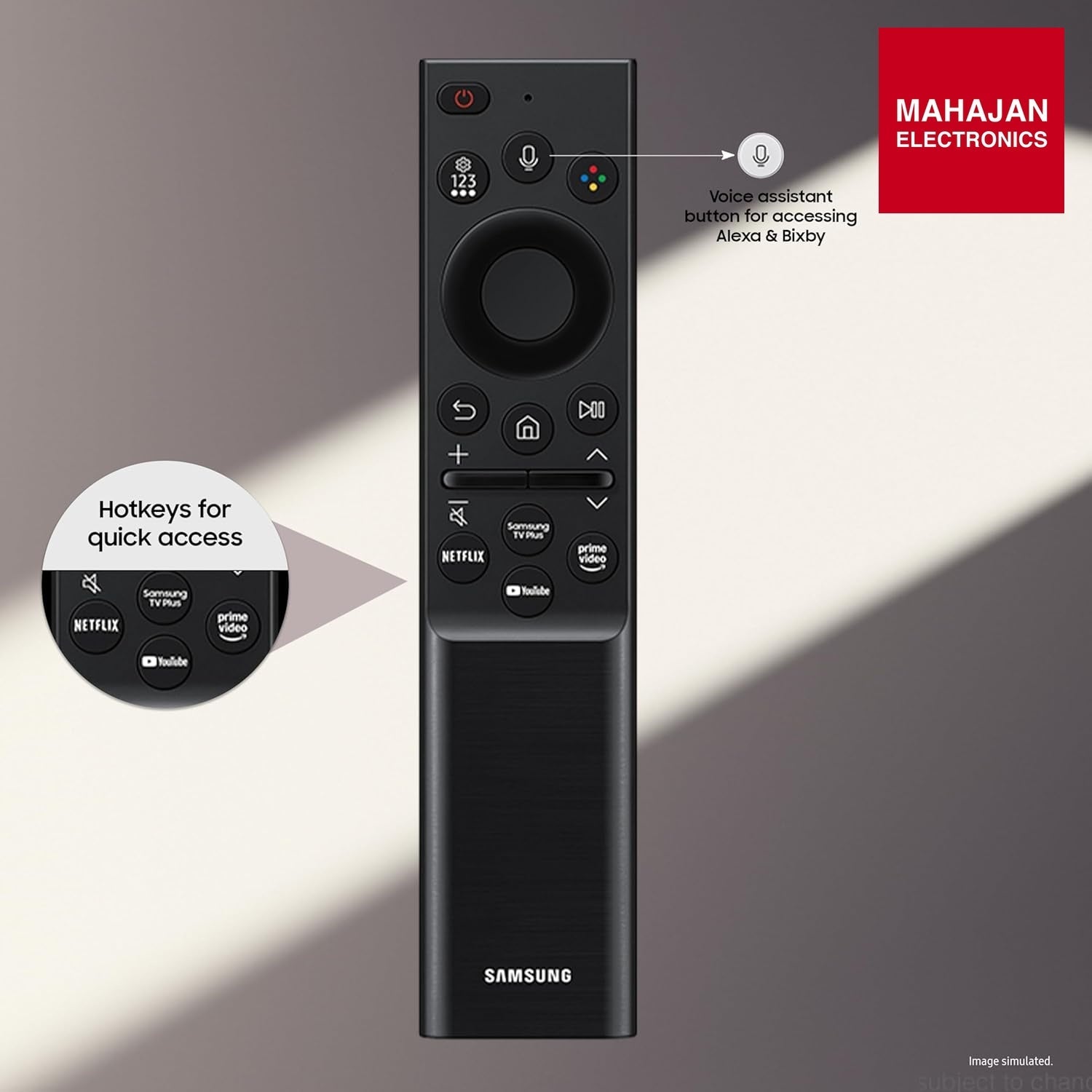 Samsung UA32H4520 television secondary image with Mahajan Electronics logo