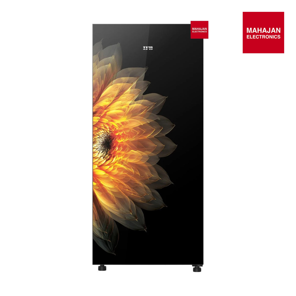 IFB IFBDC-213EISG 187 L 5 Star Inverter Direct Cool Single Door Refrigerator (Black Sunflower Glow, Glass Finish) – Mahajan Electronics Online.