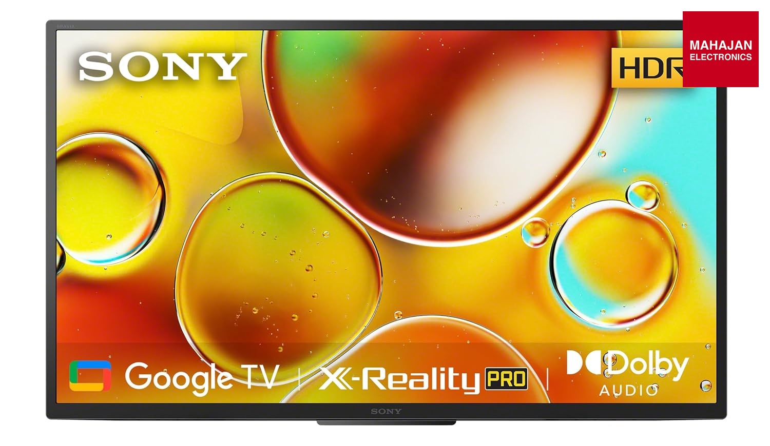 Sony KD-32W835 BRAVIA 32 Inch HD Ready Smart LED Google TV (HDR10, Dolby Audio, X-Reality PRO) – 80 cm, Black Sony