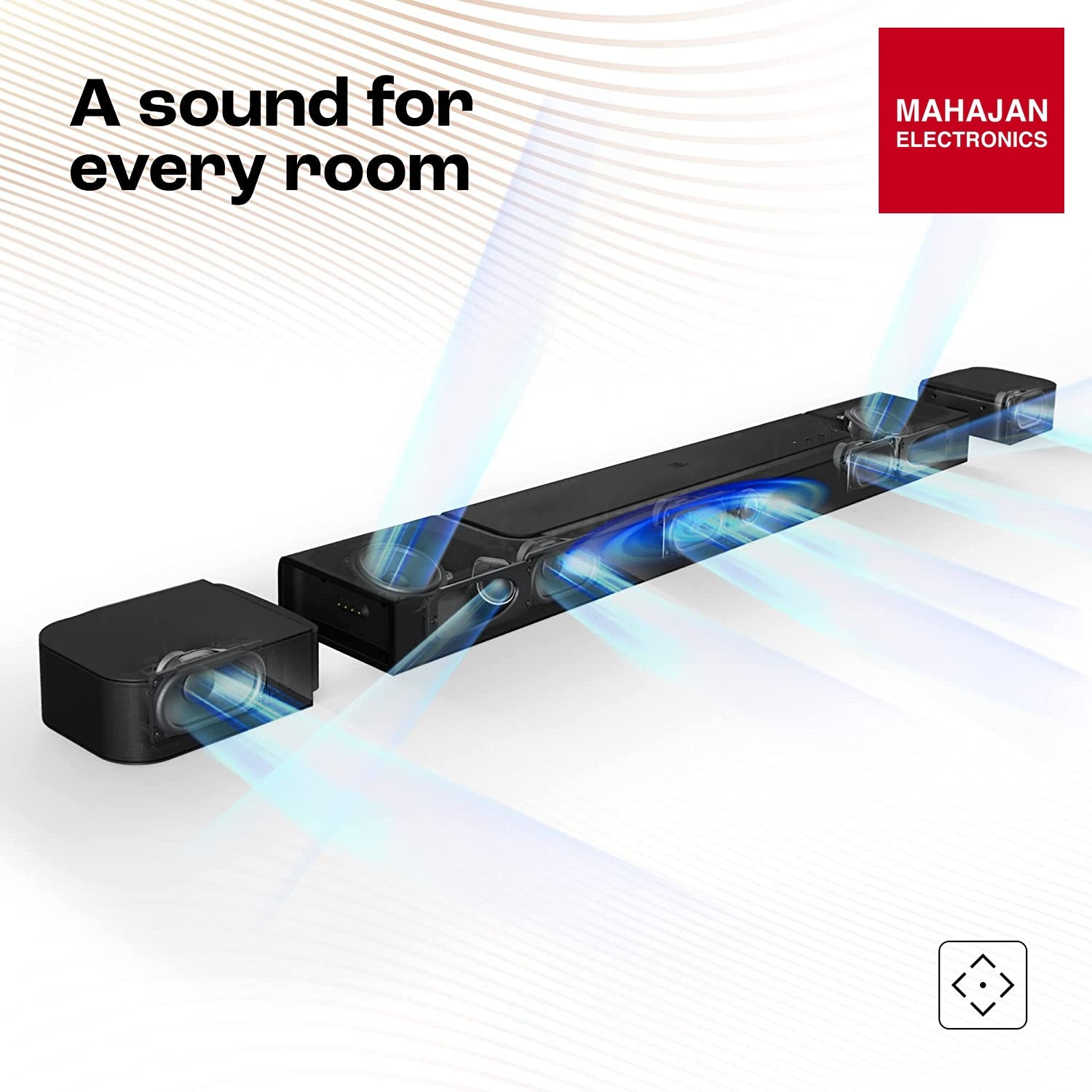 JBL Bar 800 Pro, 7.1 (5.1.2) Channel Truly Wireless Soundbar with True Dolby Atmos - Mahajan Electronics Online