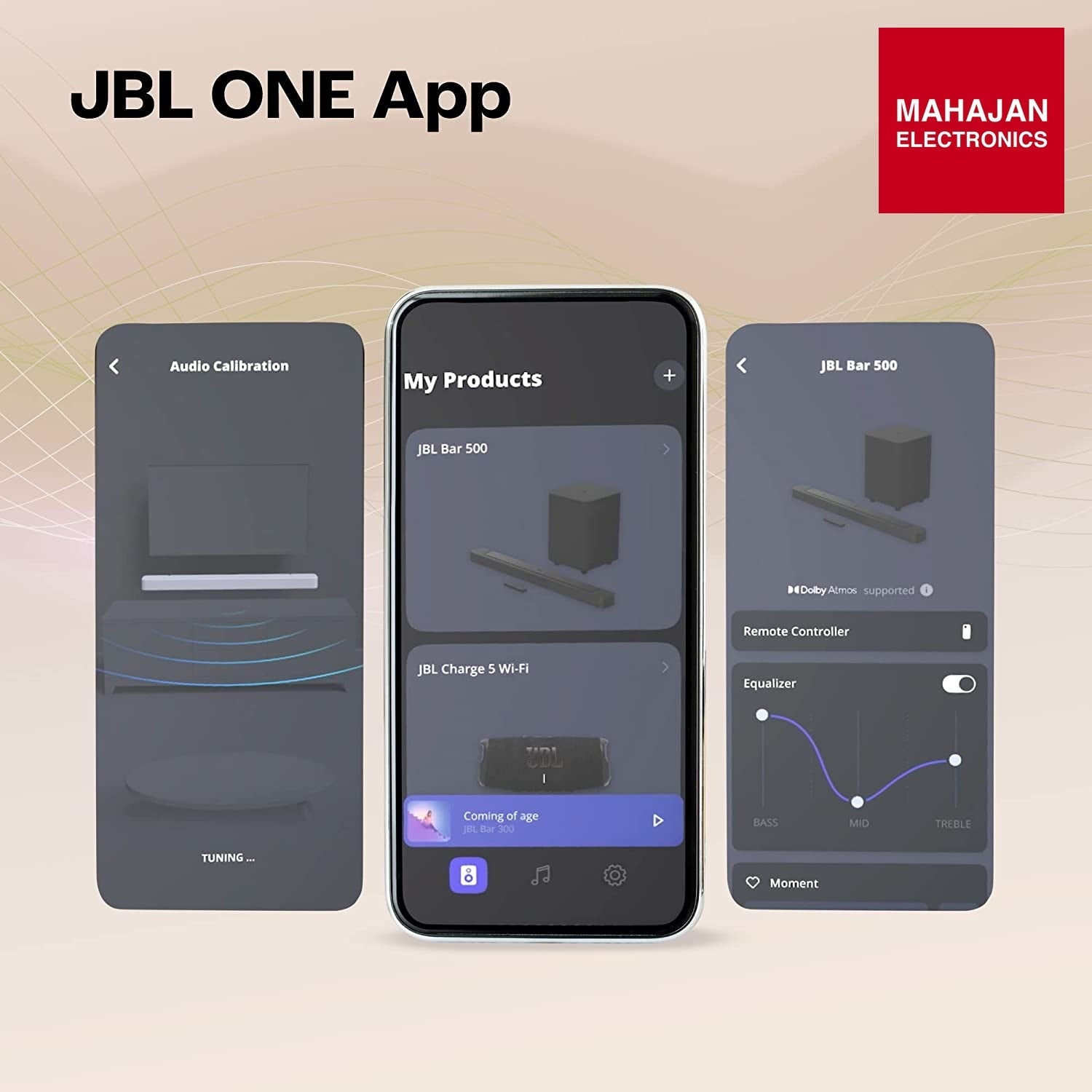 JBL Bar 500 Pro Dolby Atmos® Soundbar with Wireless Subwoofer, 5.1 Channel, 3D Surround,(590W) - Mahajan Electronics Online