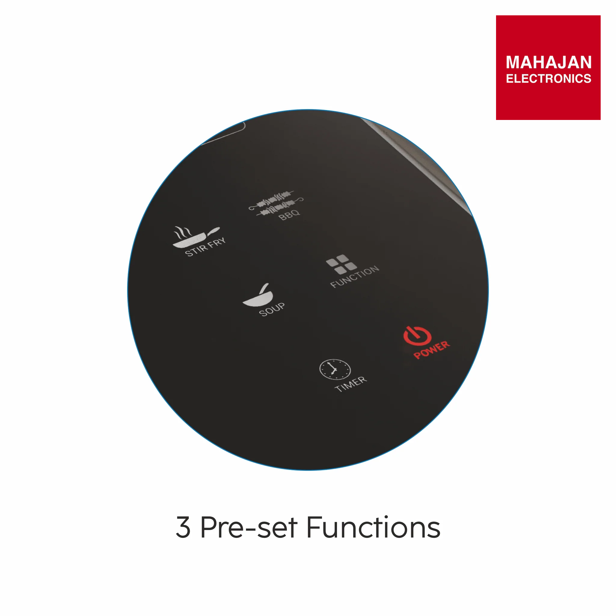 GLEN Infrared Cooktop Infrared Stove SA-3075IR - Mahajan Electronics Online