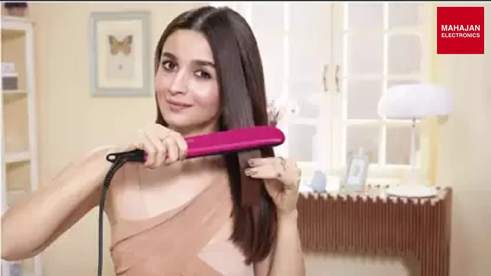 PHILIPS BHS393 Hair Straightener (Pink) - Mahajan Electronics Online