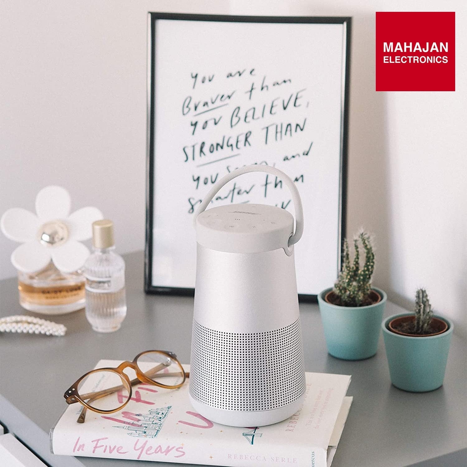 Bose SoundLink Revolve+(Series II) Portable (Silver) 858366-5330 - Mahajan Electronics Online