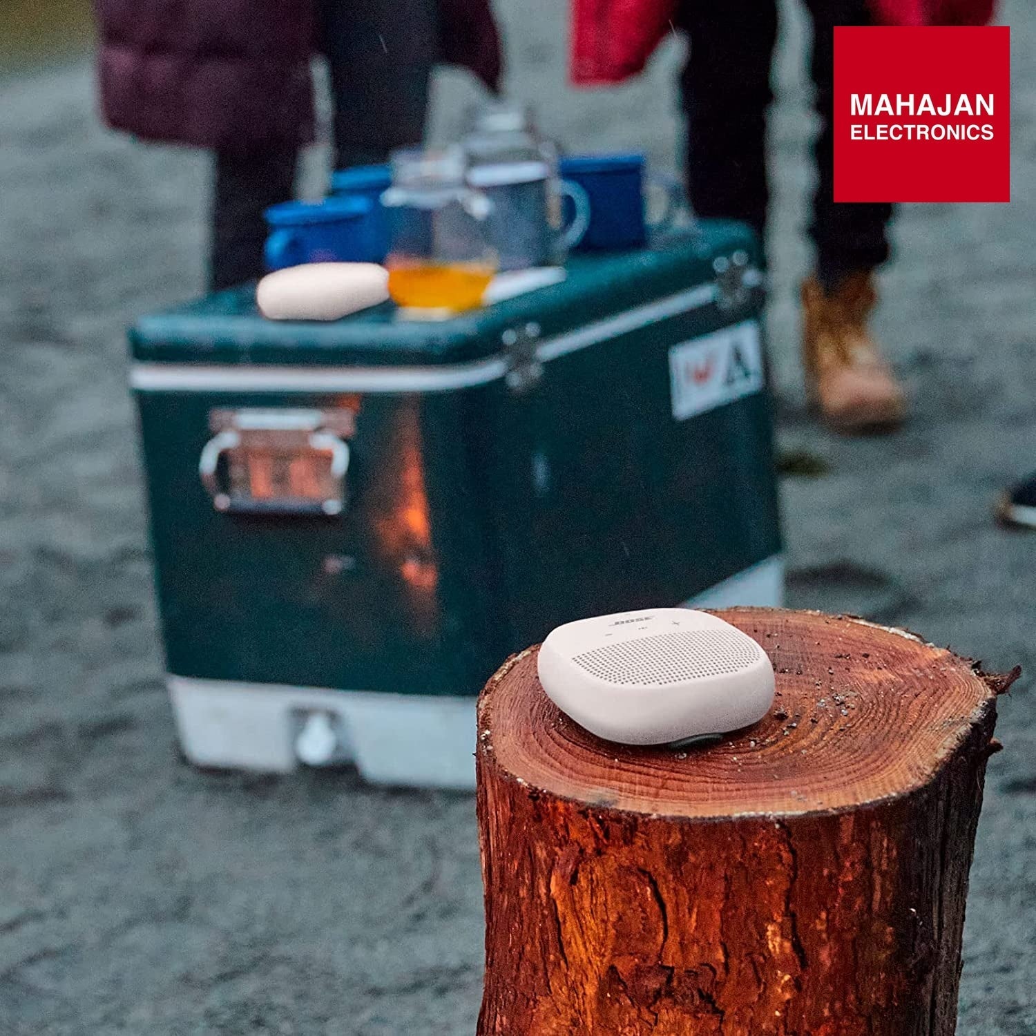 Bose SoundLink Micro, Portable Outdoor Speaker, (Wireless Bluetooth Connectivity)White 783342-0400 - Mahajan Electronics Online