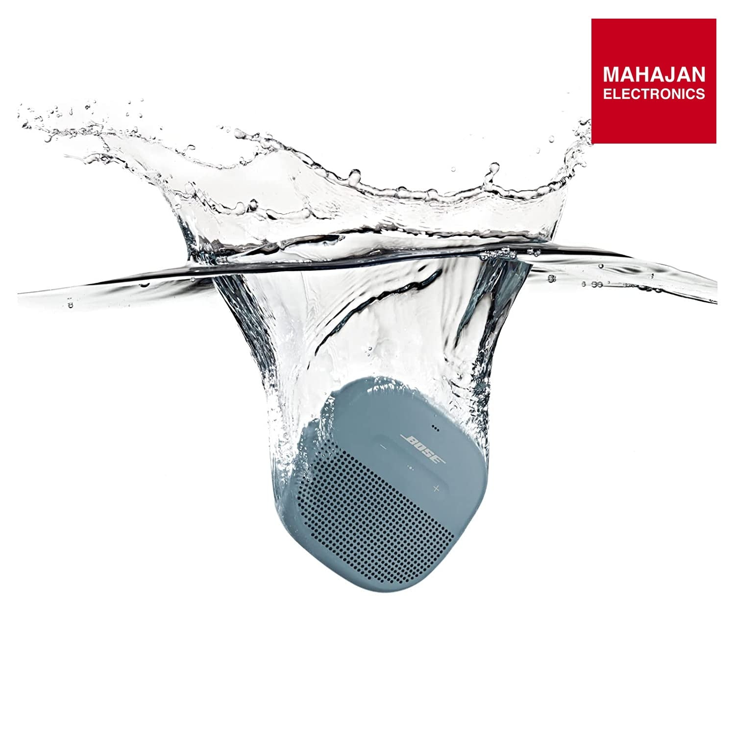 Bose SoundLink Micro, Portable Outdoor Speaker, (Wireless Bluetooth Connectivity)Stone Blue 783342-0300 - Mahajan Electronics Online