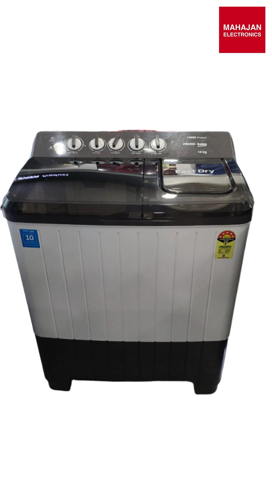 Voltas Beko WTT140UPA 14 kg Washing Machine – Mahajan Electronics