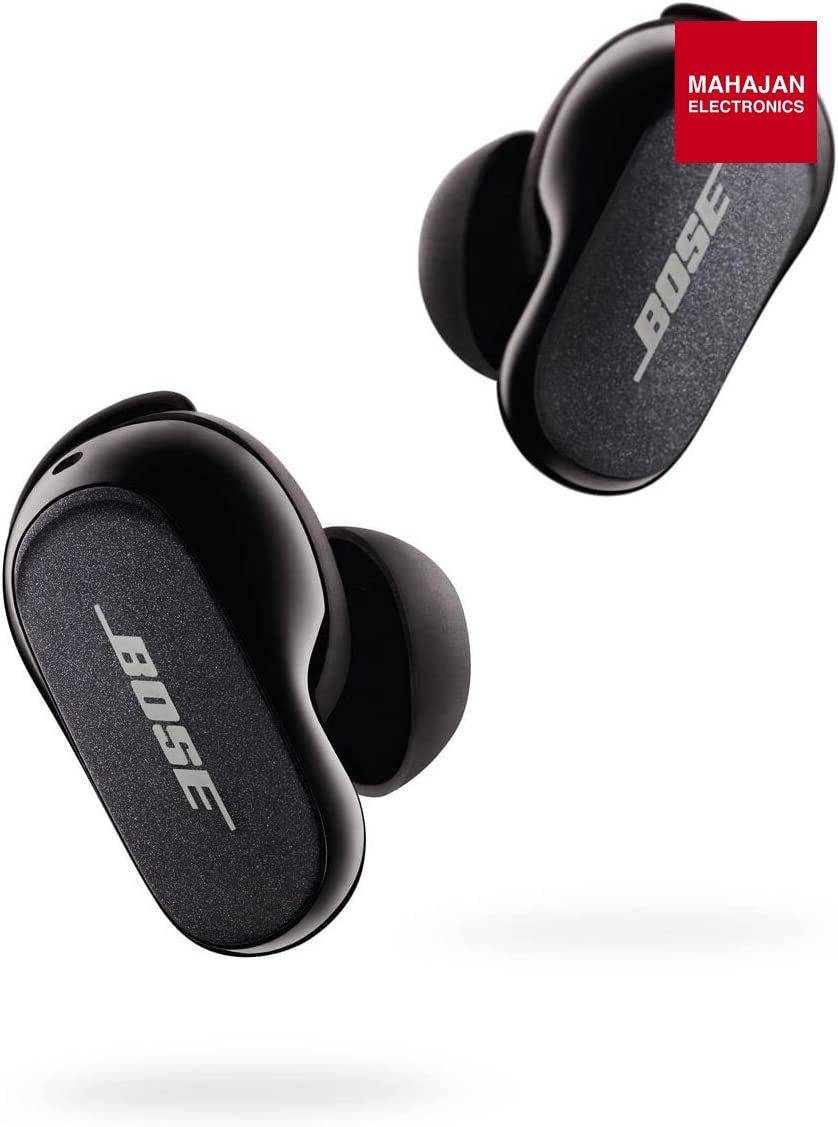 Bose QuietComfort Earbuds II, Wireless, Bluetooth , Noise Cancelling, Triple Black 870730-0010 - Mahajan Electronics Online