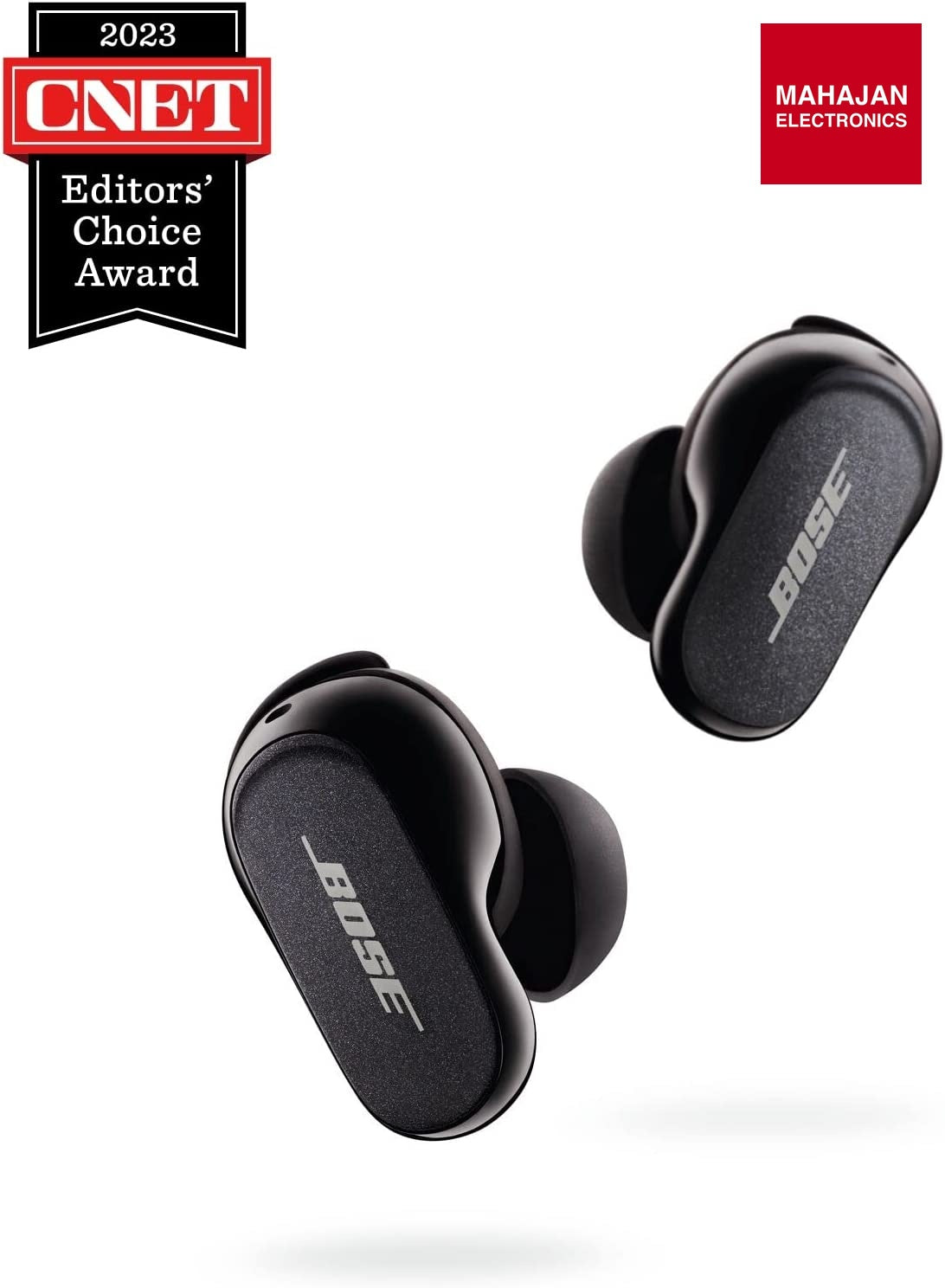 Bose QuietComfort Earbuds II, Wireless, Bluetooth , Noise Cancelling, Triple Black 870730-0010 - Mahajan Electronics Online
