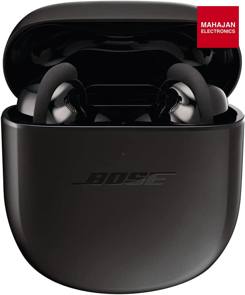 Bose QuietComfort Earbuds II, Wireless, Bluetooth , Noise Cancelling, Triple Black 870730-0010 - Mahajan Electronics Online