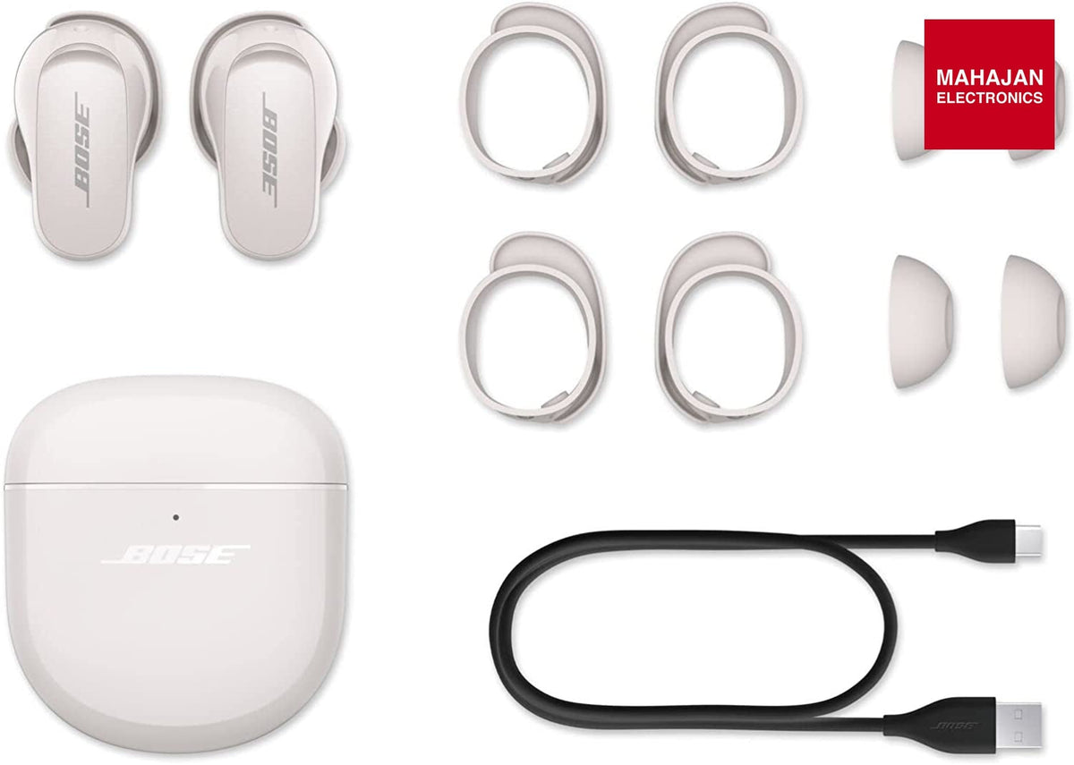 Bose QuietComfort Earbuds II, Wireless, Noise Cancellation 870730-0020 - Mahajan Electronics Online