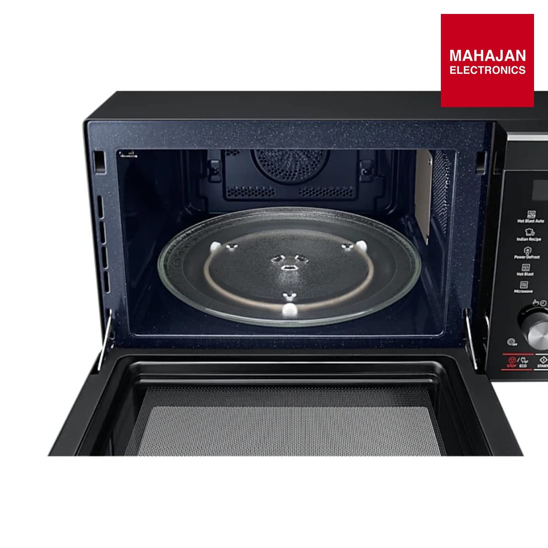 Samsung MC32A7056CK/TL 32L Convection Microwave Oven – Slimfry, Preheat, Eco Mode, Ceramic Interior, Touch & – Mahajan Electronics Online.