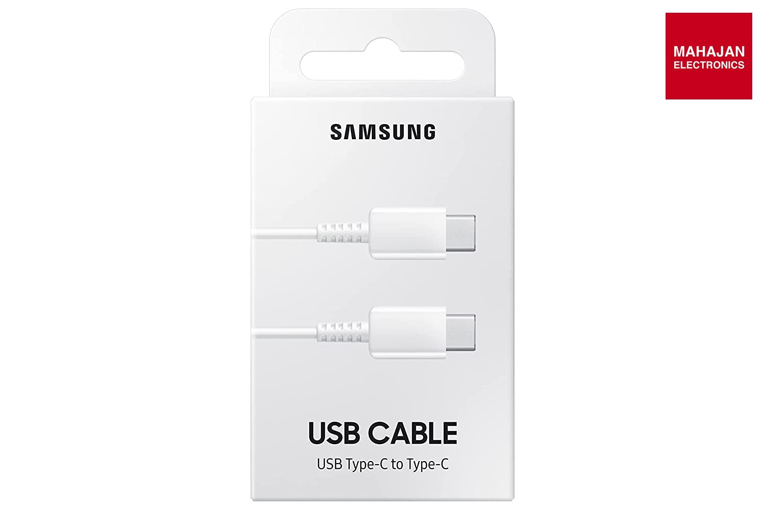 Samsung Original Type C to C Cable 1 Meter Compatible with Smartphone,White – Mahajan Electronics Online.