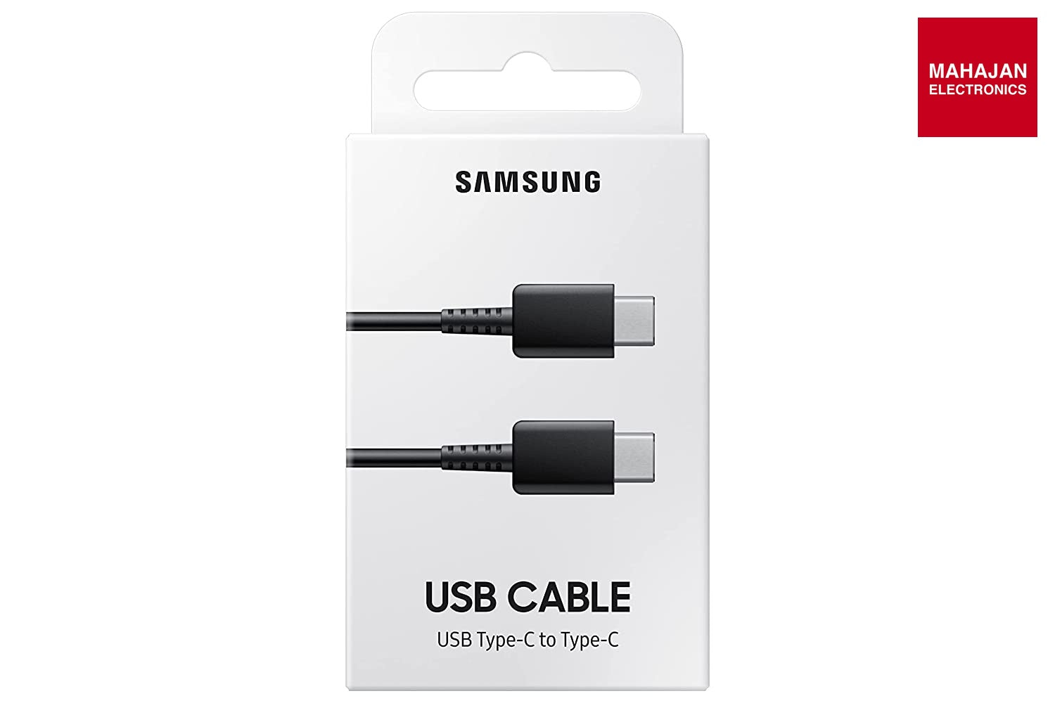 Samsung Original Type C to C Cable - 3.28 Feet (1 Meter), Black – Mahajan Electronics Online.