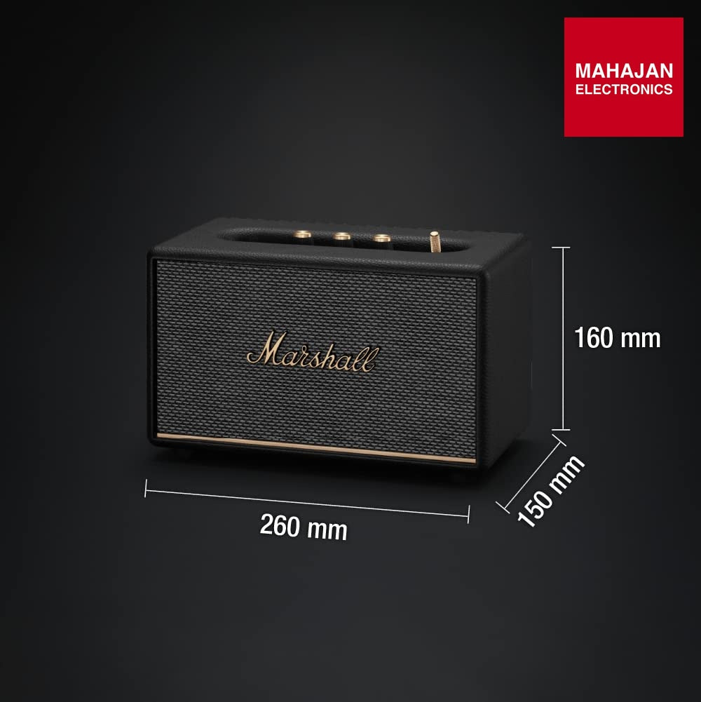 Marshall Stanmore III Bluetooth Wireless Speaker - Black – Mahajan Electronics Online.