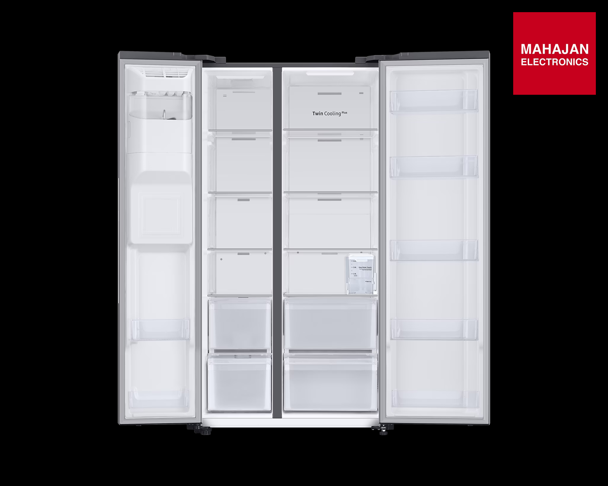 Samsung 633L Side by Side Refrigerator RS78CG8543SLHL Refrigerator – Mahajan Electronics Online.