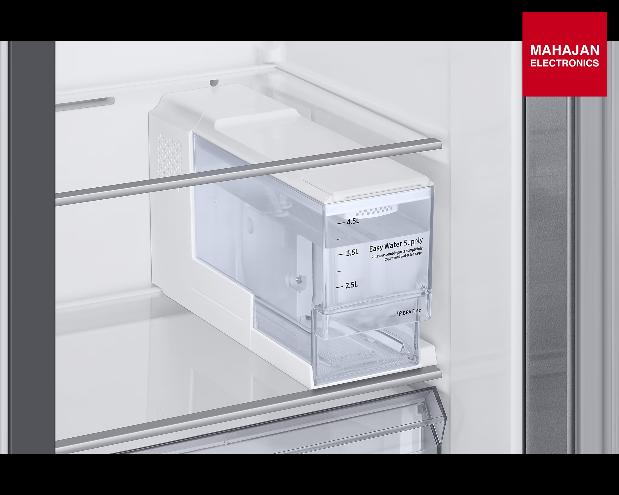 Samsung 633L Side by Side Refrigerator RS78CG8543SLHL Refrigerator – Mahajan Electronics Online.