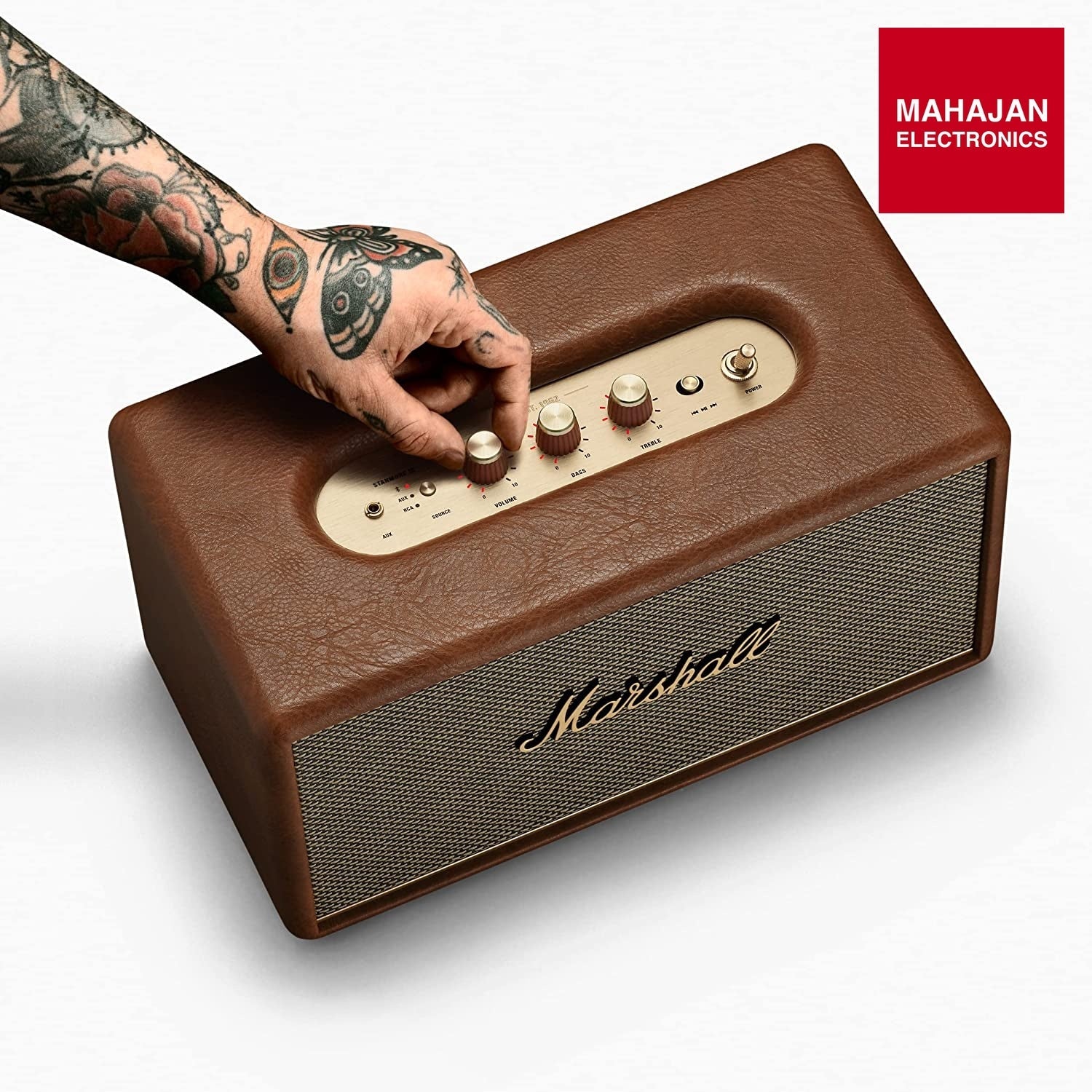 Marshall Stanmore III Bluetooth Wireless Speaker - Brown – Mahajan Electronics Online.