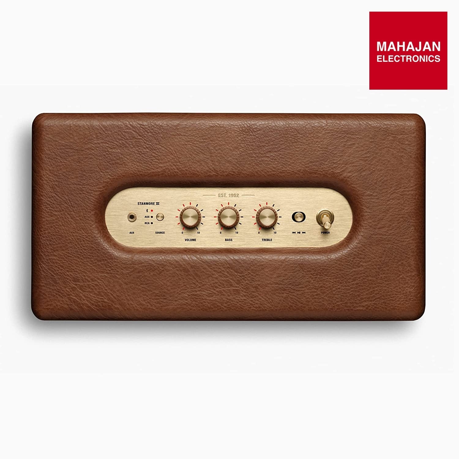 Marshall Stanmore III Bluetooth Wireless Speaker - Brown – Mahajan Electronics Online.