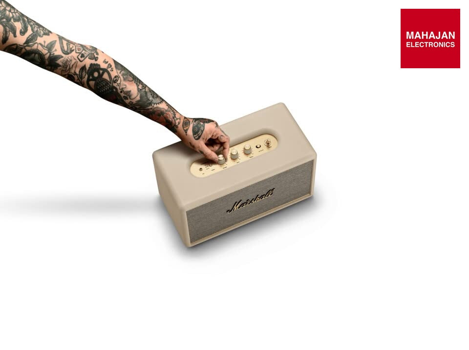 Marshall Stanmore III Bluetooth Wireless Speaker - Cream - Mahajan Electronics Online
