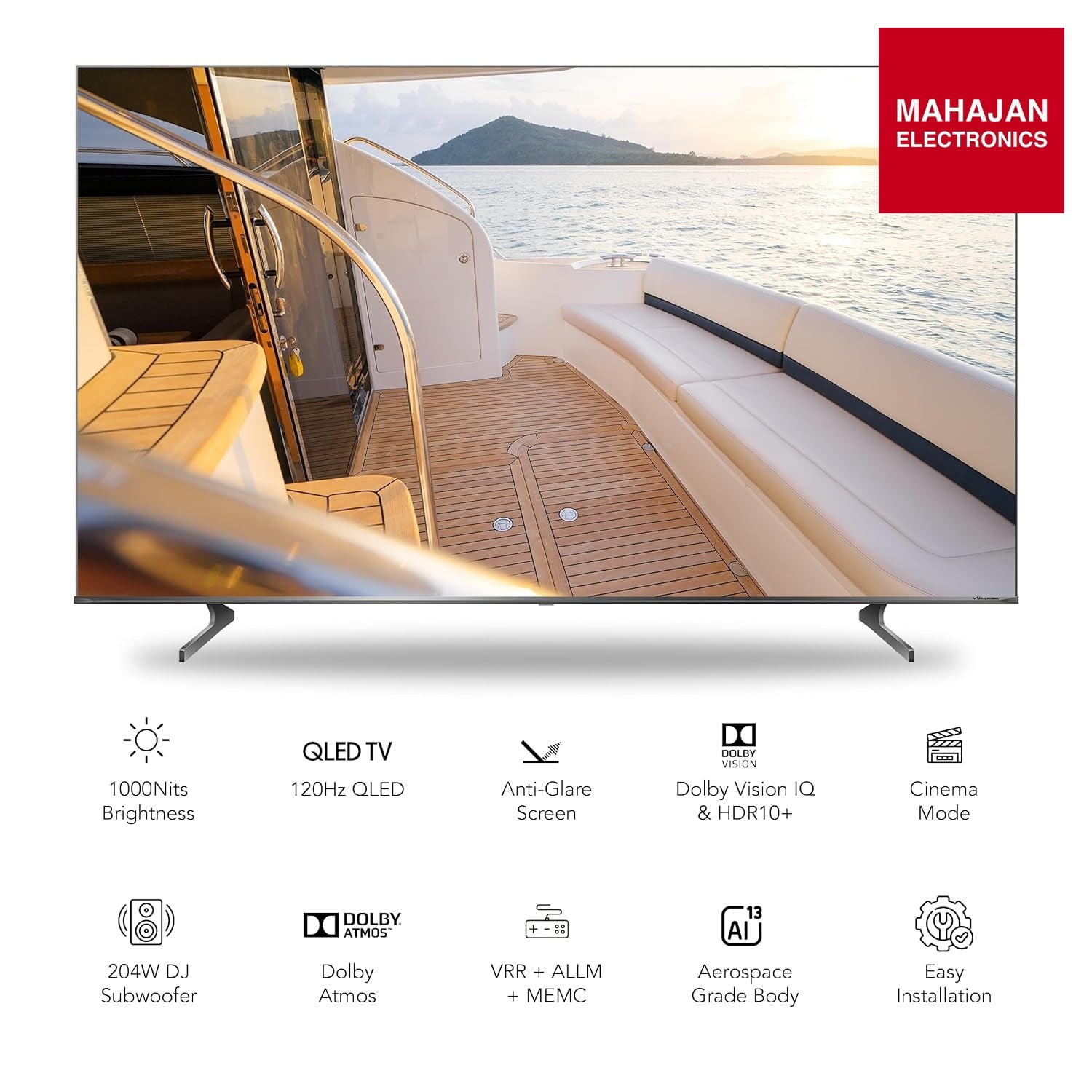 VU 85QV 85 Inches GLOLED 4K Ultra HD QLED 3 Yrs Warranty Mahajan Electronics Online