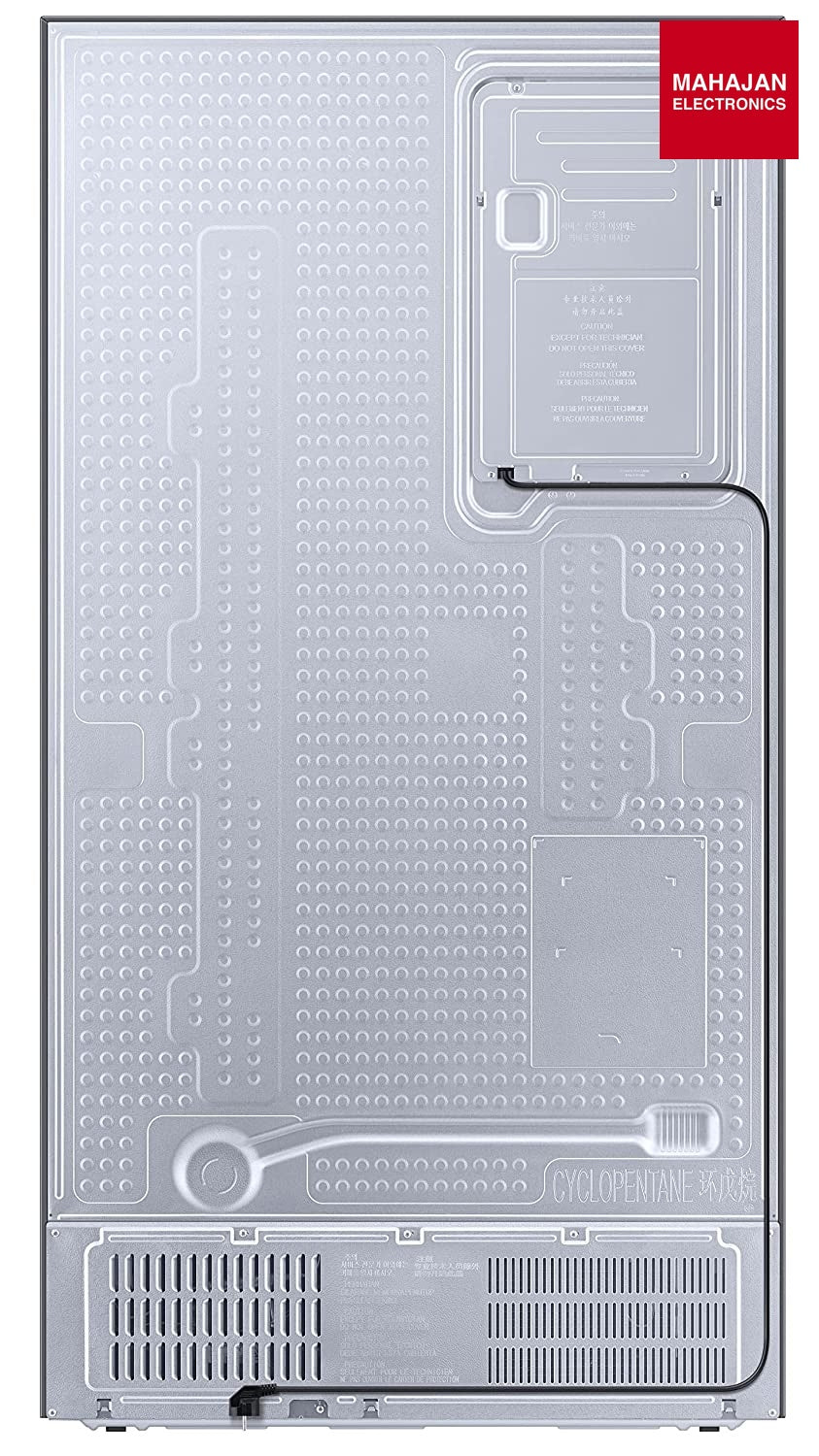 Samsung 653L WI-FI Enabled SmartThings Side By Side Inverter Refrigerator RS76CG8103S9HL, Refined Inox – Mahajan Electronics Online.