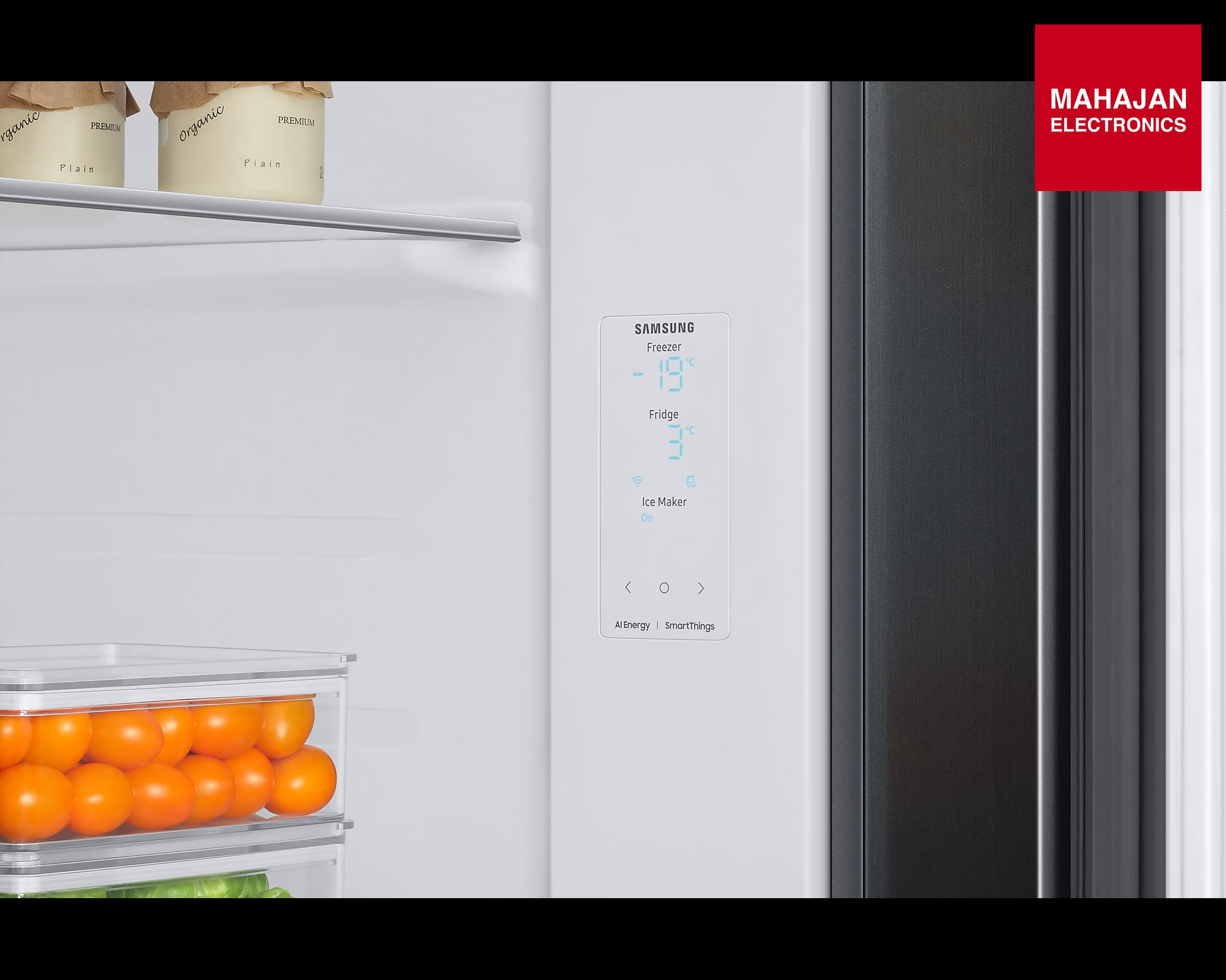 Samsung 633L Convertible 5in1 Side by Side Refrigerator RS78CG8543B1 – Mahajan Electronics Online.