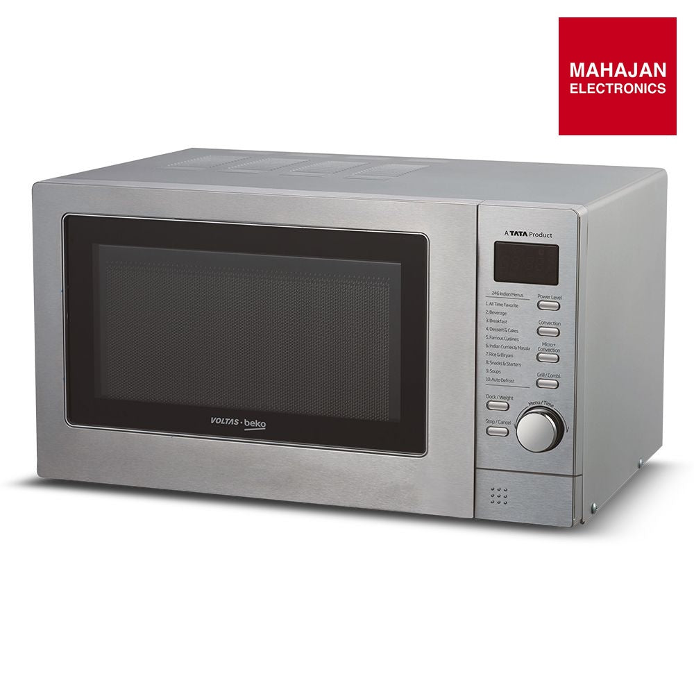 Voltas Beko MC20SD 20 L Convection Microwave Oven (Inox, 1450W, Auto Cook, Active Defrost, Digital Display) Voltas Beko