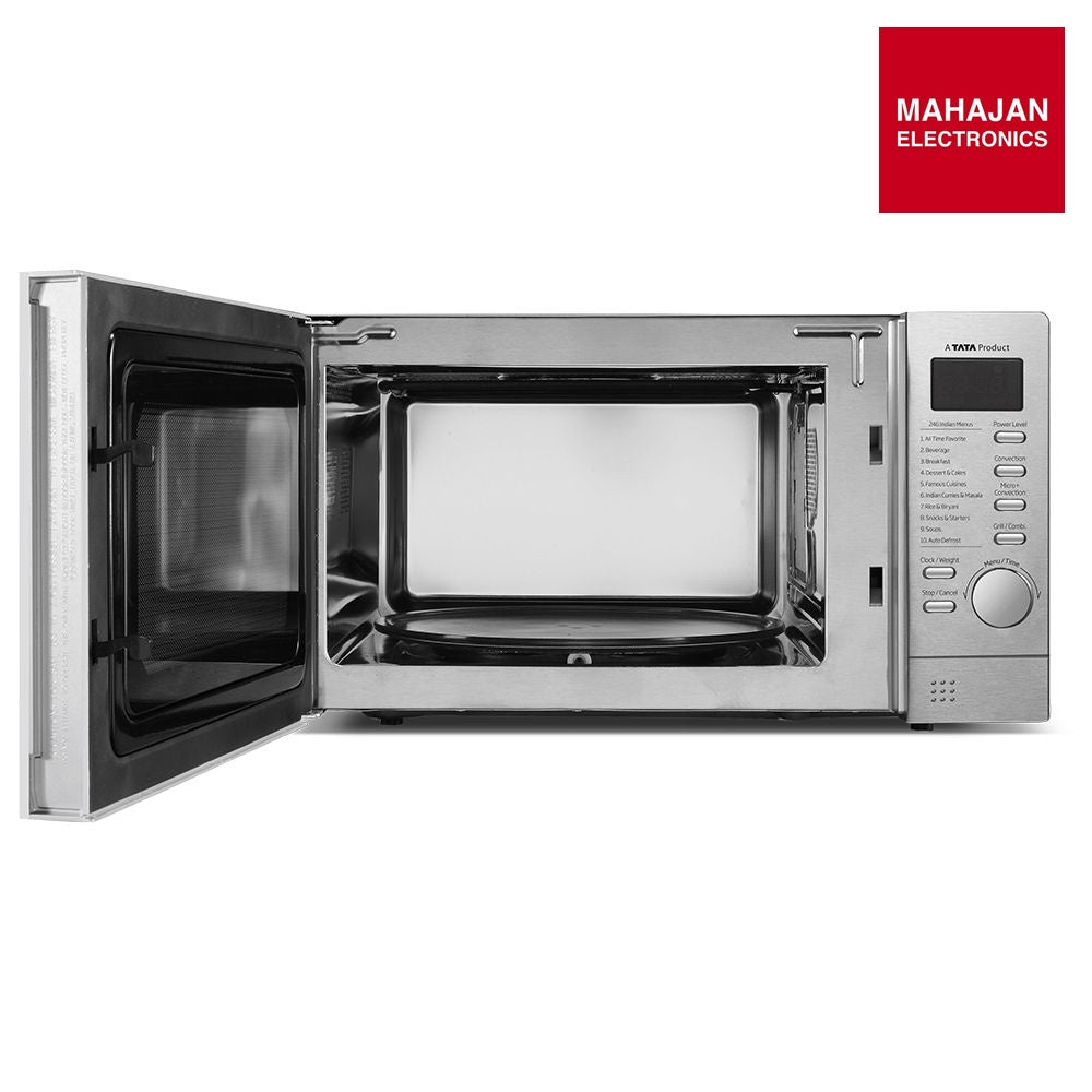 Voltas Beko MC20SD 20 L Convection Microwave Oven (Inox, 1450W, Auto Cook, Active Defrost, Digital Display) Voltas Beko