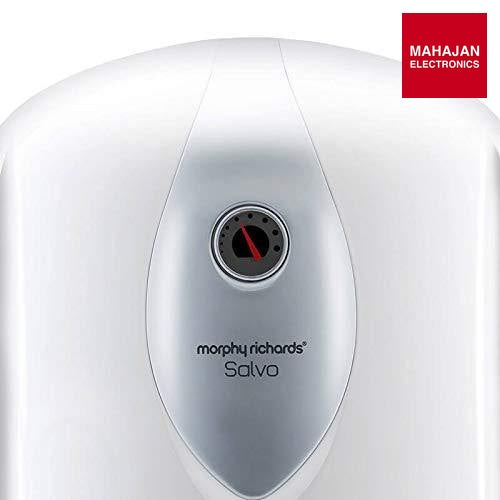 Morphy Richards Salvo Storage 25-Litre Vertical Water Heater, White, 5 Star Morphy Richards