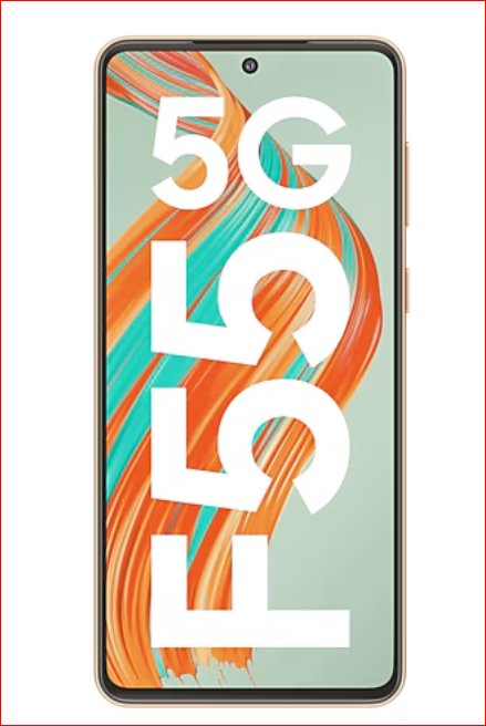 SAMSUNG Galaxy F55 5G (Apricot Crush, 128 GB) (8 GB RAM) Mahajan Electronics Online