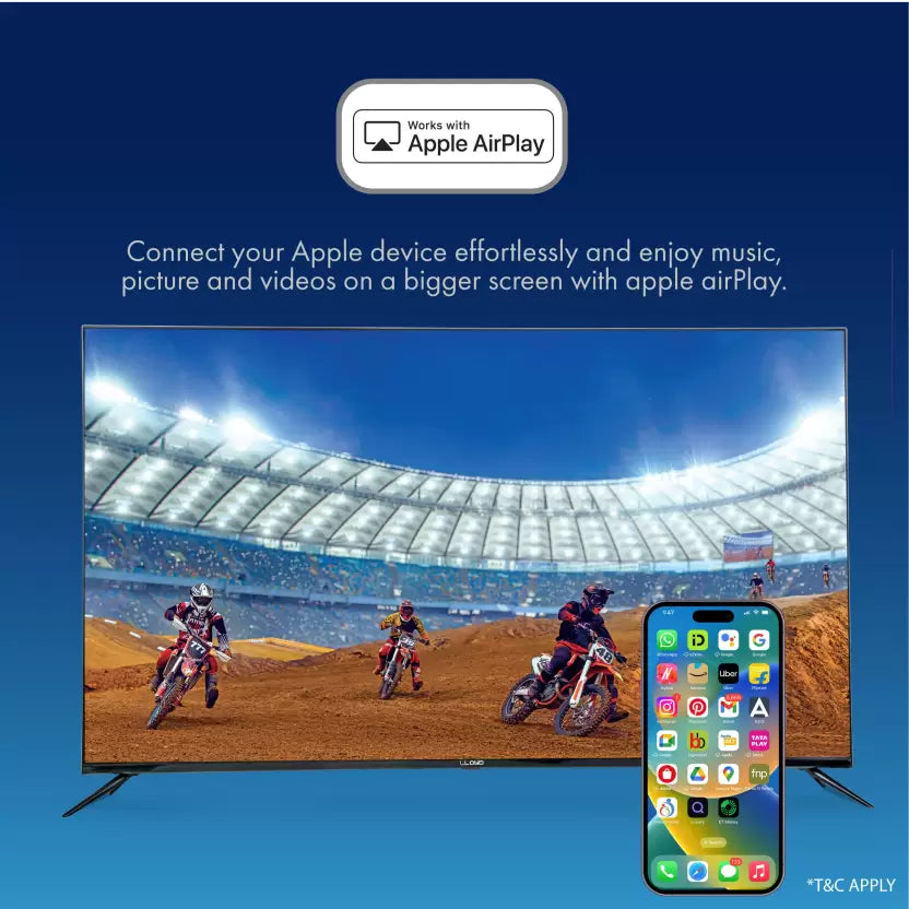 Lloyd 55QS850E 140 cm (55 inch) QLED Ultra HD (4K) Smart WebOS TV Mahajan Electronics Online