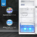 Voltas Beko RFF4653XPCF 432 L Frost Free Double Door Top Mount 2 Star Refrigerator Mahajan Electronics Online