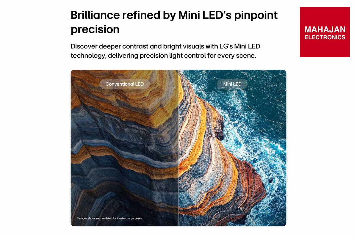 LG 55QNED82BXA 55 Inch 4K QNED Mini LED Smart TV (Dolby Vision & Atmos, α8 AI Processor 4K Gen3, Black) – Mahajan Electronics Online.