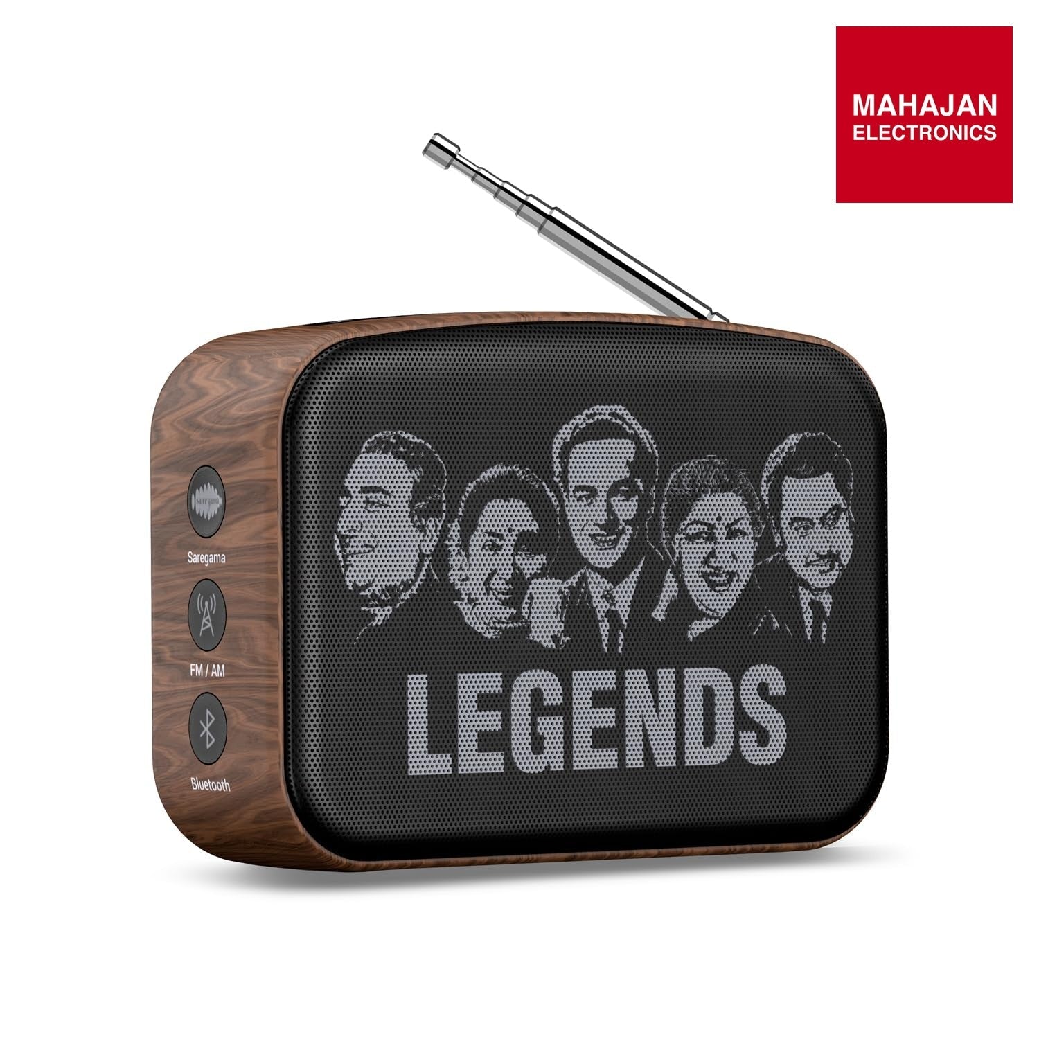 Saregama Carvaan Mini Hindi - Music Player with 401 Pre-Loaded Retro Songs, Bluetooth/FM/AM/AUX, Type-C Charger (Oakwood Brown) – Mahajan Electronics Online
