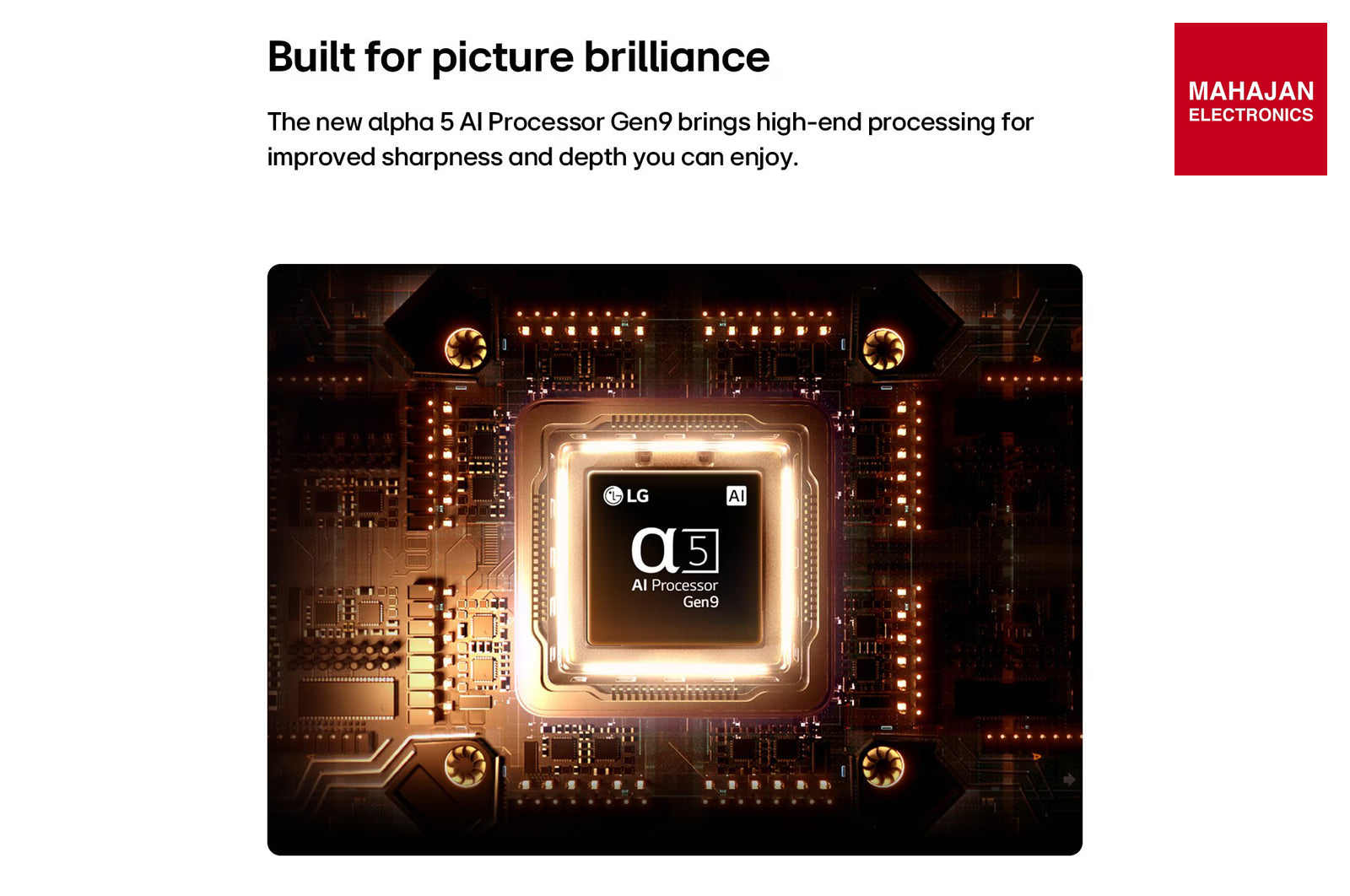 Lg 32LB651BPLA 81.28 cm (32) SMART TV AI HD with α5 Processor Gen9, with HDR10 2026 – Mahajan Electronics Online.