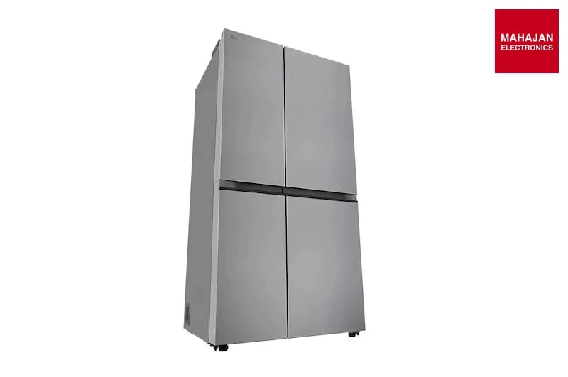 LG GL-B257JPZ3 650L Side-by-Side Refrigerator | Convertible | Smart Inverter Compressor | Multi-Air Flow | Shiny Steel | 3 Star-Online Mahajan Electronics