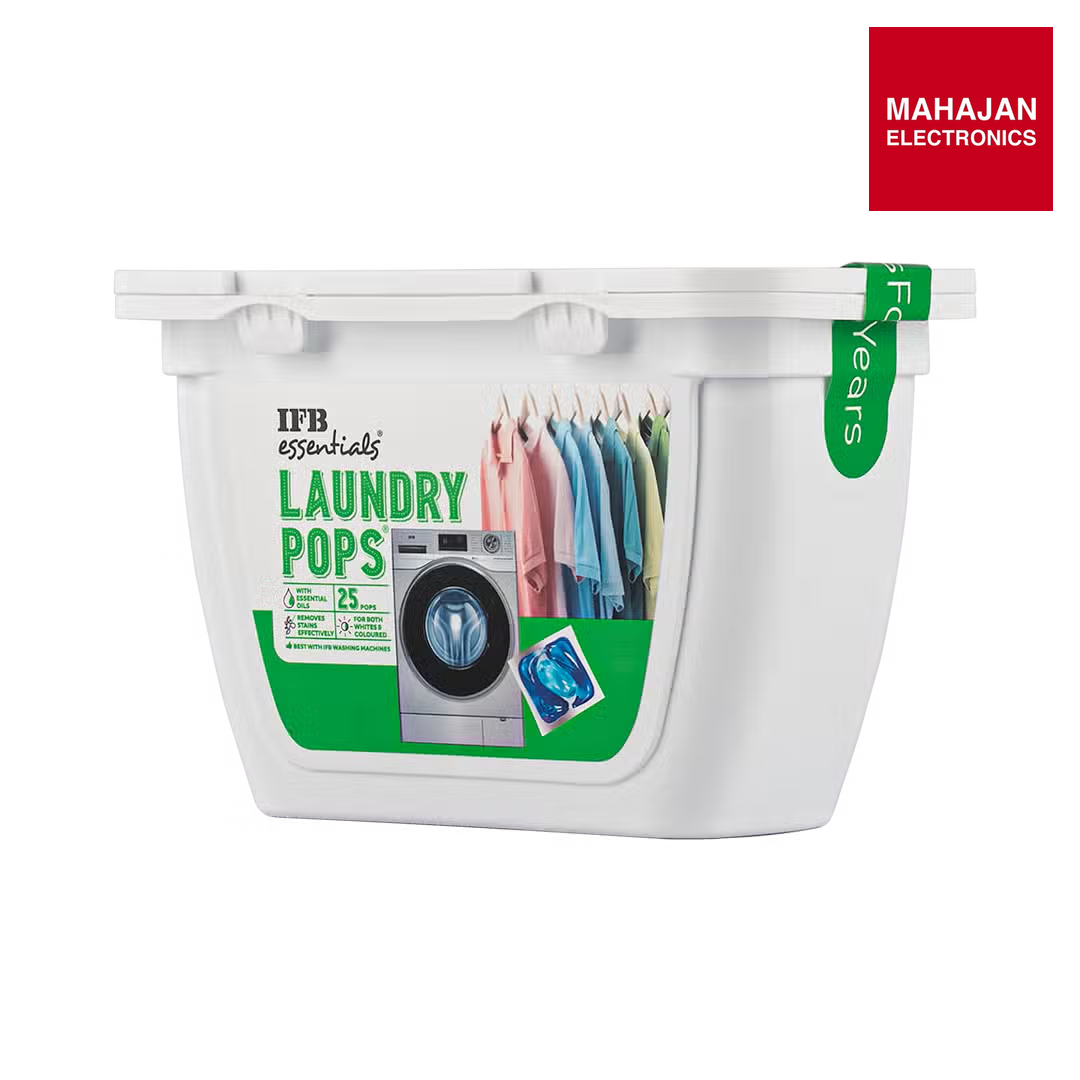 IFB essentials Laundry Pops - 25 Pops Fabric Care – Mahajan Electronics Online