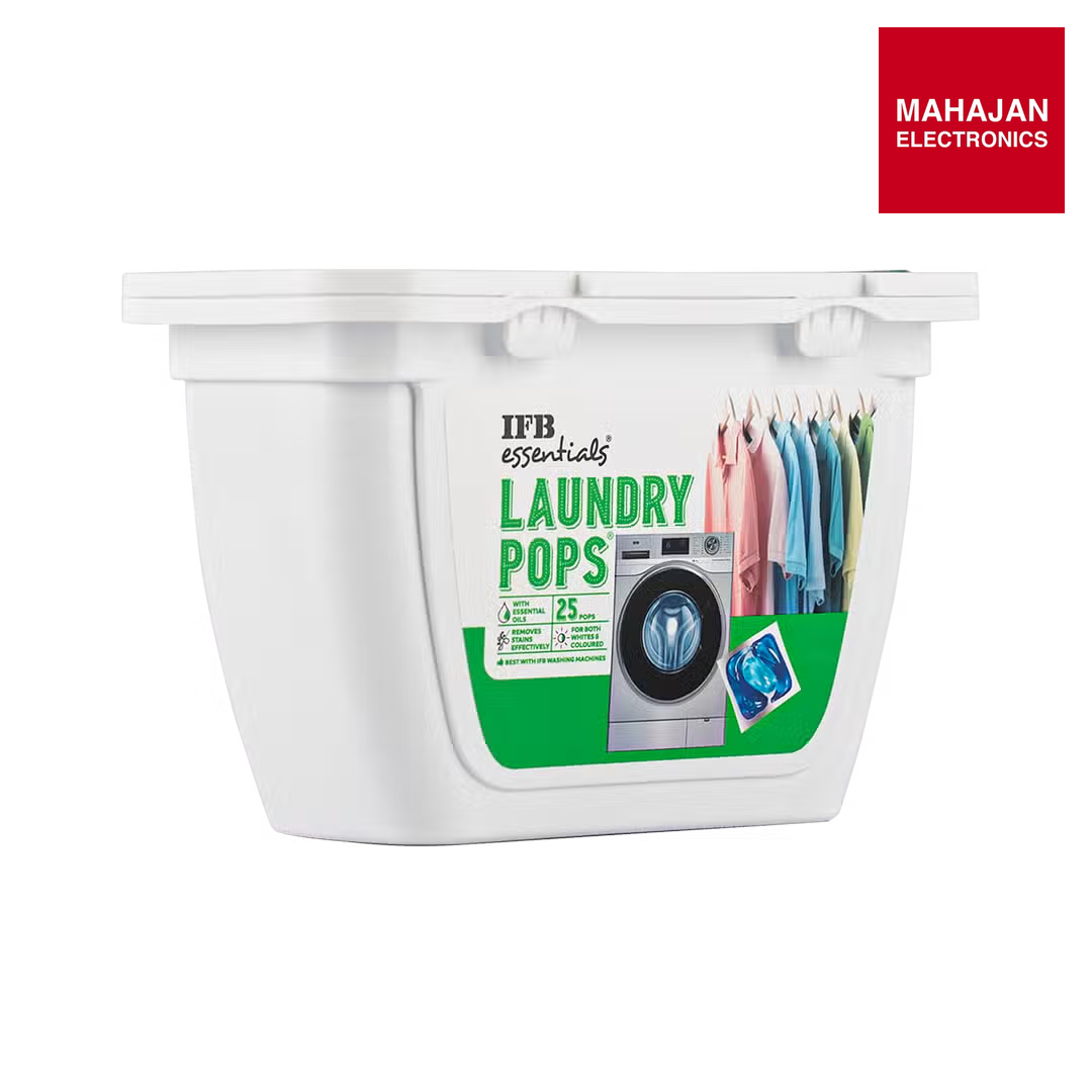 IFB essentials Laundry Pops - 25 Pops Fabric Care – Mahajan Electronics Online
