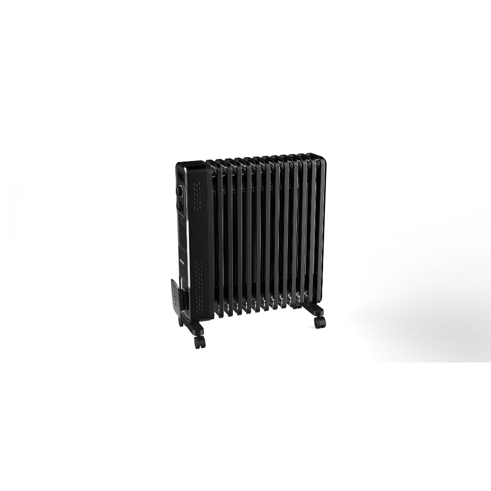 Philips CX30139 13Fin (Oil Filled Radiator)|Room Heater|2900W|3 Heat Settings & PTC Fan  Wheels| Comfortable Breathing|360° Heating (Black) Mahajan Electronics Online