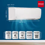 Daikin ATKL35UV16WA 1 Ton 3 Star Inverter Split AC ( 1 Ton,3 Star )-Online MahajanElectronics – Mahajan Electronics Online.