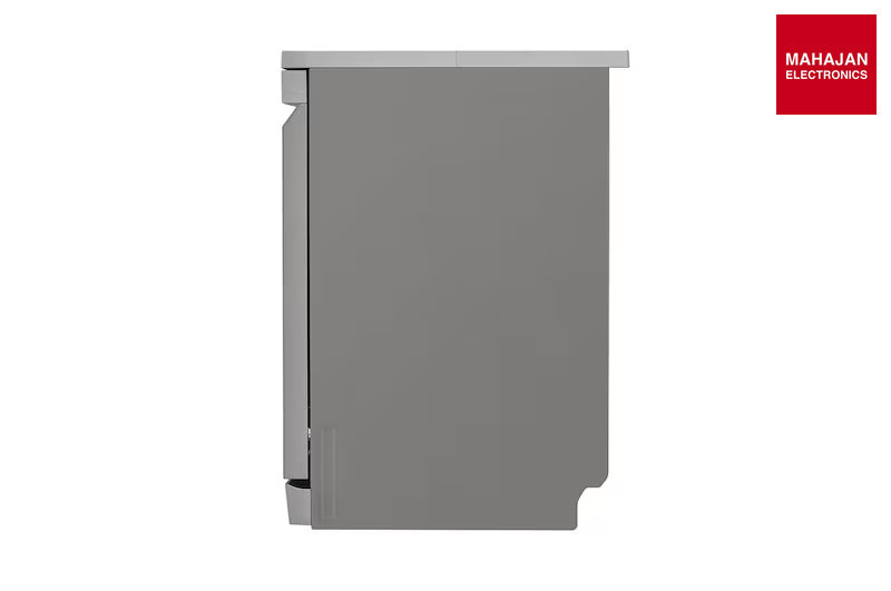 LG DFB435FV Dishwasher, TrueSteam™, 15 Place Setting, QuadWash™, ThinQ™ (Wi-Fi), Auto Open Door, Prime Silver – Mahajan Electronics Online.