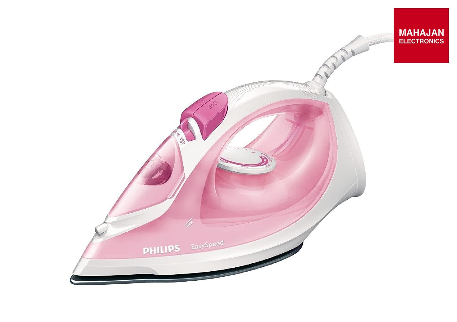 Philips GC1022/40 2000W Steam Iron with Triple Precision Tip, 90g Steam Boost & Non-Stick Soleplate – Fast Crease Removal | Mahajan Electronics Philips