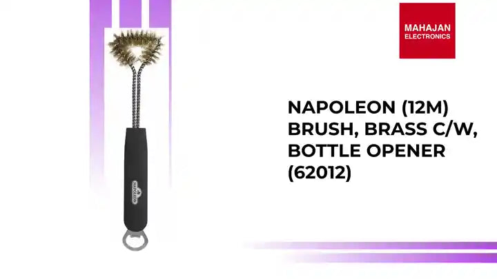 Napoleon (12M) Brush, Brass C/W, Bottle Opener (62012) by@Outfy