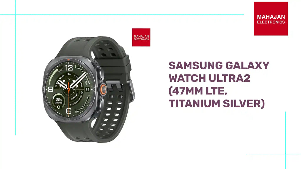 Samsung Galaxy Watch Ultra2 (47mm LTE, Titanium Silver) by@Outfy